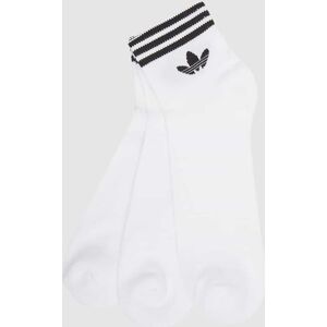 adidas Originals Socken mit Logo-Detail im 3er-Pack, Größe 43/46 - EUR - Weiss - 43/46