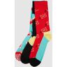 Happy Socks Socken im 3er-Pack - men - ROT - 36/40;41/46