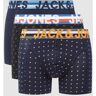 Jack & Jones Trunks mit Stretch-Anteil im 3er-Pack Modell 'Henrik', Größe S - EUR - Marine - S