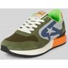 Replay Sneaker im Colour-Blocking-Design Modell 'FIBER', Größe 45 - EUR - Oliv - 45