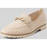 tamaris Loafers aus Leder in unifarbenem Design - women - BRAUN - 36;37;38;39;40;41