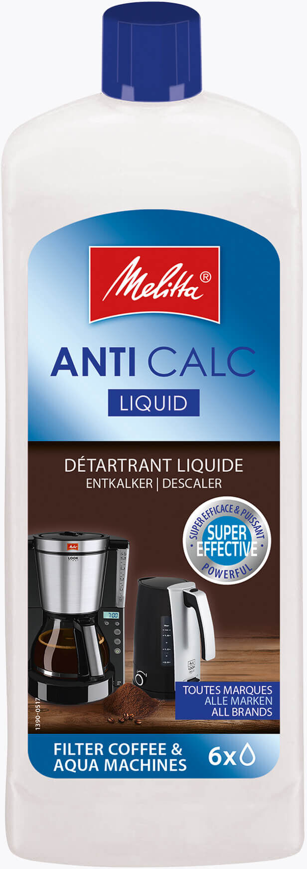 Melitta® Anti Calc Filter Café Machines Liquid