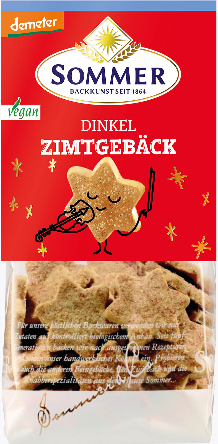 Sommer Dinkel Zimtgebäck 150g