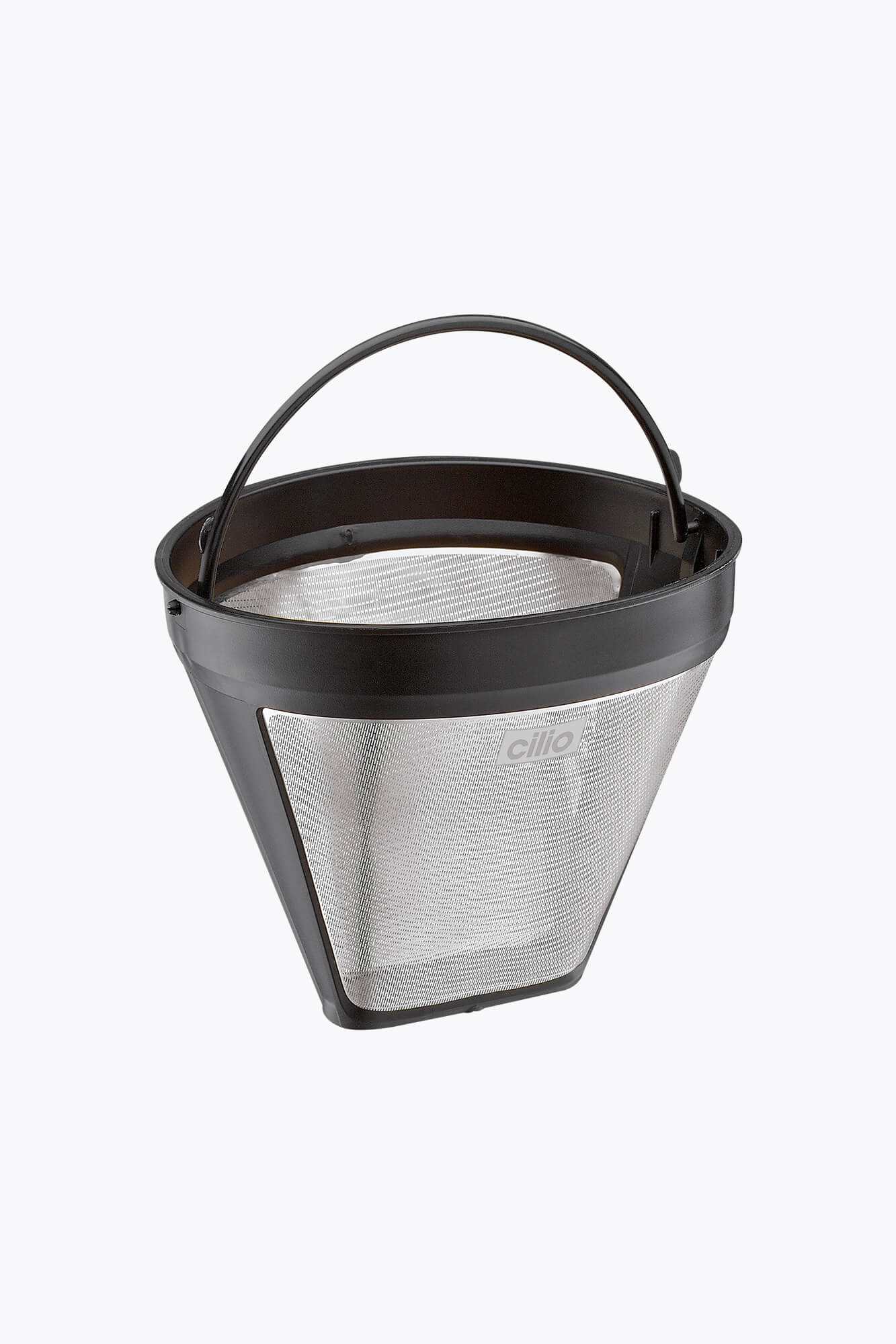 cilio Dauerfilter für Kaffee Edelstahl Größe 4