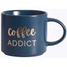 COFFEE LOVER Coffee Addict Tasse dunkelblau