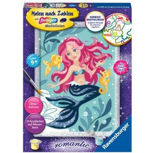 Ravensburger Verlag GmbH CreArt, Malen nach Zahlen Kinder - Hübsche Meerjungfrau Ravensburger Verlag GmbH CreArt, Malen nach Zahlen Kinder - Hübsche Meerjungfrau
