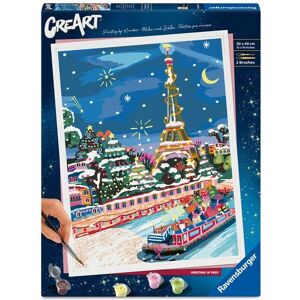 Ravensburger Verlag GmbH CreArt, Malen nach Zahlen Adults Premium - Weihnachten in Paris Ravensburger Verlag GmbH CreArt, Malen nach Zahlen Adults Premium - Weihnachten in Paris