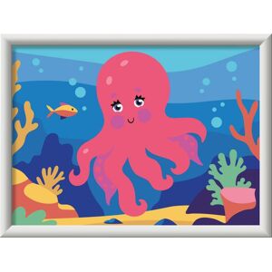 Ravensburger Verlag GmbH CreArt, Malen nach Zahlen Kinder - Neon Oktopus Ravensburger Verlag GmbH CreArt, Malen nach Zahlen Kinder - Neon Oktopus