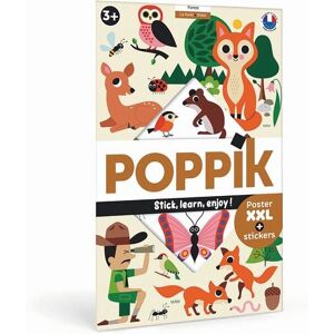 Carletto POPPIK - Lernposter & Sticker Wald Carletto POPPIK - Lernposter & Sticker Wald