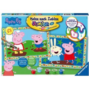 Ravensburger Verlag GmbH CreArt, Malen nach Zahlen Junior - Peppa Pig Ravensburger Verlag GmbH CreArt, Malen nach Zahlen Junior - Peppa Pig