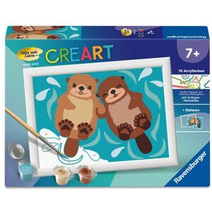 Ravensburger Verlag GmbH Ravensburger CreArt 12023125 - Verliebte Otter - Malen nach Zahlen für Kinder ab 7 Jahren Ravensburger Verlag GmbH Ravensburger CreArt 12023125 - Verliebte Otter - Malen nach Zahlen für Kinder ab 7 Jahren