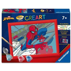 Ravensburger Verlag GmbH Ravensburger CreArt - Malen nach Zahlen 12023109 - Der legendäre Spider-Man - Kinder ab 7 Jahren Ravensburger Verlag GmbH Ravensburger CreArt - Malen nach Zahlen 12023109 - Der legendäre Spider-Man - Kinder ab 7 Jahren