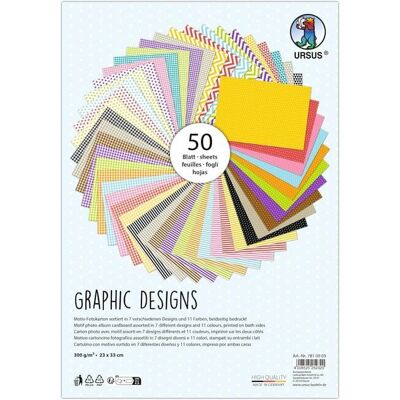Ludwig Bähr URSUS Basispapiere Motiv Fotokarton, Graphic Designs Ludwig Bähr URSUS Basispapiere Motiv Fotokarton, Graphic Designs