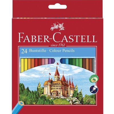 Faber-Castell Buntstifte Castle, 24er Set Faber-Castell Buntstifte Castle, 24er Set