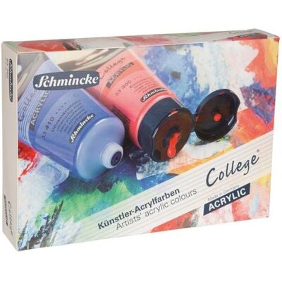 Schmincke Aqua Linoldruck Farben, Kartonset, 5 x 75 ml Tuben Schmincke Aqua Linoldruck Farben, Kartonset, 5 x 75 ml Tuben
