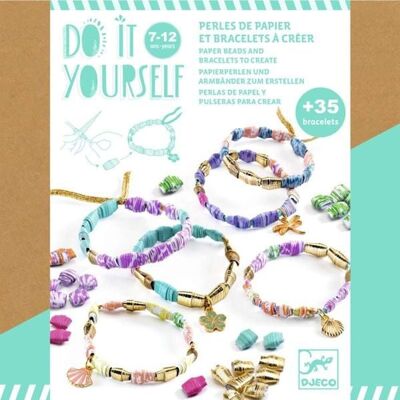 Djeco DIY: Papierperlen Stylish & Gold Djeco DIY: Papierperlen Stylish & Gold
