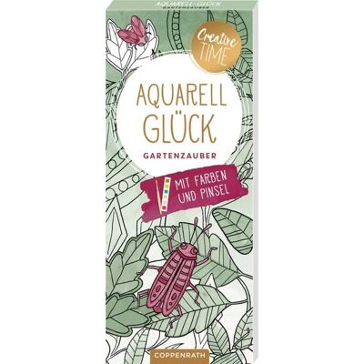 Coppenrath Verlag GmbH & Co. KG Aquarell-Glück Gartenzauber - Creative Time Coppenrath Verlag GmbH & Co. KG Aquarell-Glück Gartenzauber - Creative Time