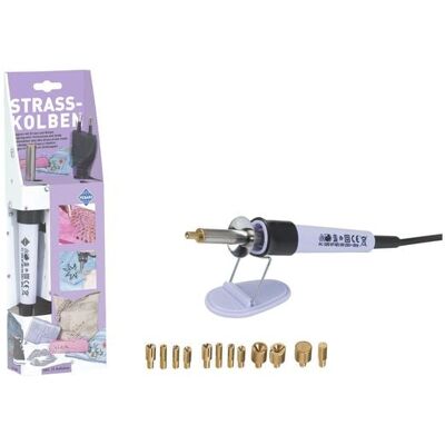 Peter Bausch GmbH & Co. KG PEBARO 0250 - Strasskolben-Set mit 12 Aufsätzen, DIY-Kreativset Peter Bausch GmbH & Co. KG PEBARO 0250 - Strasskolben-Set mit 12 Aufsätzen, DIY-Kreativset