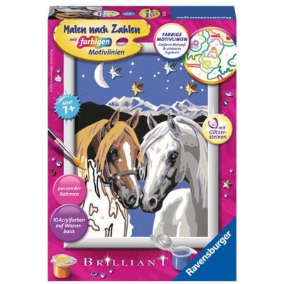 Ravensburger Verlag GmbH CreArt, Malen nach Zahlen Kinder - Pferdeliebe Ravensburger Verlag GmbH CreArt, Malen nach Zahlen Kinder - Pferdeliebe