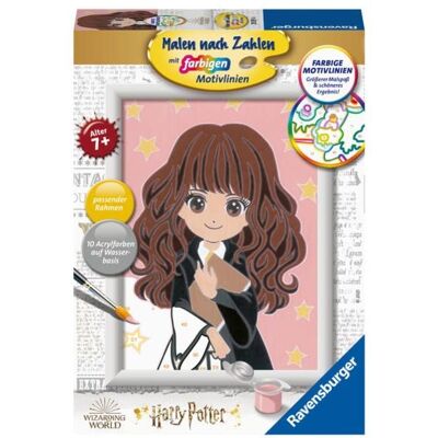 Ravensburger Verlag GmbH CreArt, Malen nach Zahlen Kinder Harry Potter - Hermine Ravensburger Verlag GmbH CreArt, Malen nach Zahlen Kinder Harry Potter - Hermine