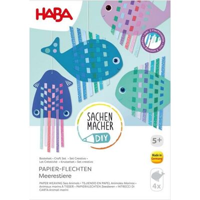 HABA 2013220 - SachenMacher DIY: Papier-Flechten Meerestiere, Bastelset HABA 2013220 - SachenMacher DIY: Papier-Flechten Meerestiere, Bastelset