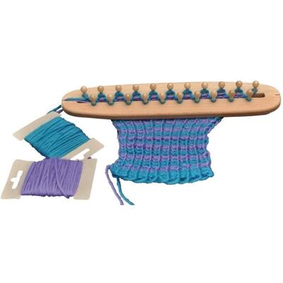Fagus® 019134 - Strickbrett mit Garn, Strickset, Handarbeit Fagus® 019134 - Strickbrett mit Garn, Strickset, Handarbeit
