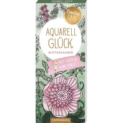 Coppenrath Verlag GmbH & Co. KG Aquarell-Glück Blütenzauber - Creative Time Coppenrath Verlag GmbH & Co. KG Aquarell-Glück Blütenzauber - Creative Time