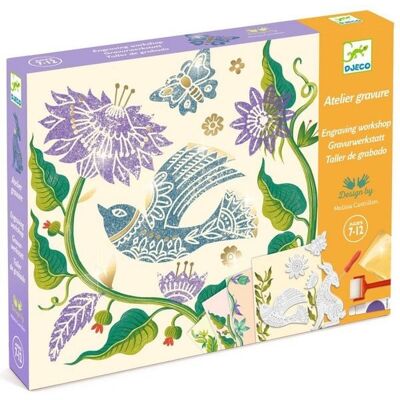 Djeco Workshop Gravur: Passionsblume Djeco Workshop Gravur: Passionsblume