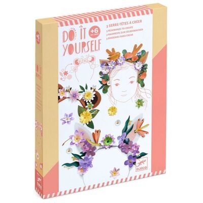 Djeco DIY: Haarreif Flower Friends Djeco DIY: Haarreif Flower Friends