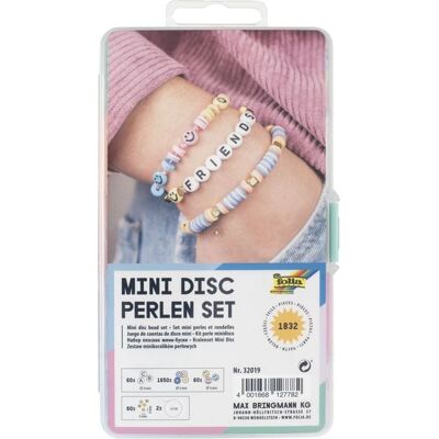 folia Mini Disc Perlen Set, 1.832 Teile folia Mini Disc Perlen Set, 1.832 Teile
