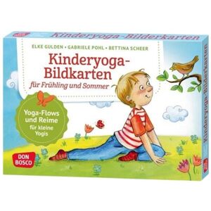 Elke Gulden - Kinderyoga-Bildkarten für Frühling und Sommer - Yogaflows und Reime für kleine Yoginis Elke Gulden - Kinderyoga-Bildkarten für Frühling und Sommer - Yogaflows und Reime für kleine Yoginis