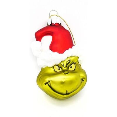 Thalia "Figurative Kugel ""The Grinch"" Portrait" Thalia "Figurative Kugel ""The Grinch"" Portrait"