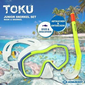 MTS Sportartikel-Vertriebs GmbH Schildkröt 940015 - TOKU Junior Schnorchel Set, 2-teilig, ab 4 Jahren MTS Sportartikel-Vertriebs GmbH Schildkröt 940015 - TOKU Junior Schnorchel Set, 2-teilig, ab 4 Jahren
