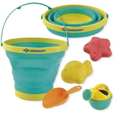 MTS Sportartikel-Vertriebs GmbH Schildkröt 970243 - Sandspielzeug-Set Bucket Crew, 5-teilig MTS Sportartikel-Vertriebs GmbH Schildkröt 970243 - Sandspielzeug-Set Bucket Crew, 5-teilig
