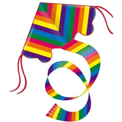Günther Flugspiele Günther Einleinerdrachen Rainbow, 97x58cm Günther Flugspiele Günther Einleinerdrachen Rainbow, 97x58cm