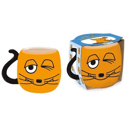 Trötsch Verlag GmbH & Co. KG Trötsch Die Maus 3D Porzellantasse groß Zwinkertasse Trötsch Verlag GmbH & Co. KG Trötsch Die Maus 3D Porzellantasse groß Zwinkertasse