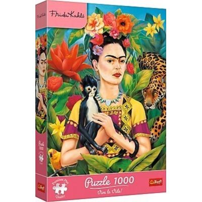 1000 - Trefl Premium Plus - Frida Kahlo: Porträt im Dschungel 1000 - Trefl Premium Plus - Frida Kahlo: Porträt im Dschungel