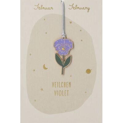 Räder Kette Geburtsblume - Veilchen Räder Kette Geburtsblume - Veilchen