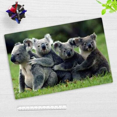 Cover-your-desk Schreibtischunterlage für Kinder Koala, aus hochwertigem Vinyl, 60 x 40 cm Cover-your-desk Schreibtischunterlage für Kinder Koala, aus hochwertigem Vinyl, 60 x 40 cm