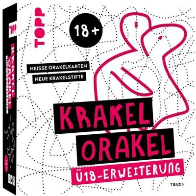 Frech Verlag Krakel-Orakel Ü18-Erweiterung – Heiße Orakelkarten, neue Krakelstifte Frech Verlag Krakel-Orakel Ü18-Erweiterung – Heiße Orakelkarten, neue Krakelstifte