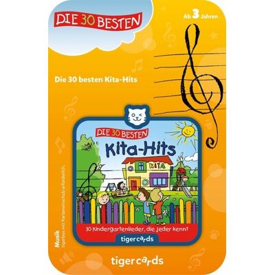 Tiger Media tigercard - Die 30 Besten: Die 30 Besten Kita-Hits Tiger Media tigercard - Die 30 Besten: Die 30 Besten Kita-Hits