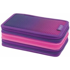 Herlitz Schüleretui TriCase 31-teilig Dip Dye Pink/Purple Herlitz Schüleretui TriCase 31-teilig Dip Dye Pink/Purple