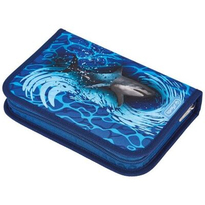 Herlitz Schüleretui Blue Shark 31 teilig Herlitz Schüleretui Blue Shark 31 teilig