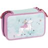 Baier & Schneider Brunnen Schüler-Etui 3 RV Unicorn Princess