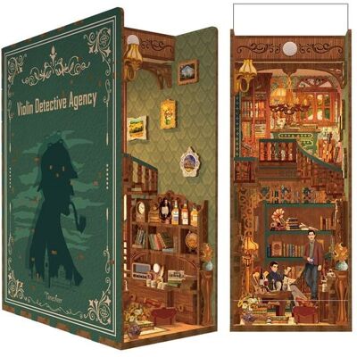 Tonecheer Book Nook DIY Bücherecke Violin Detective Agency Tonecheer Book Nook DIY Bücherecke Violin Detective Agency