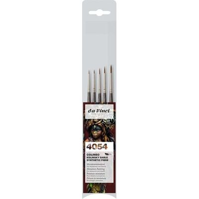da Vinci Pinselset Colineo Miniaturen 5er Set - Künstlerbedarf da Vinci Pinselset Colineo Miniaturen 5er Set - Künstlerbedarf