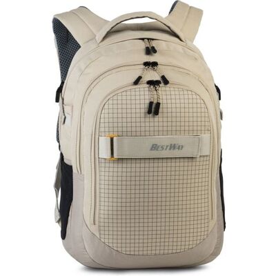 Heinrich Sieber BESTWAY® Rucksack Evolution Air, natur, 22 Liter Heinrich Sieber BESTWAY® Rucksack Evolution Air, natur, 22 Liter