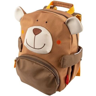 Sigikid 25436 - Rucksack Bär mit 3D-Details, braun, Kinderrucksack Sigikid 25436 - Rucksack Bär mit 3D-Details, braun, Kinderrucksack