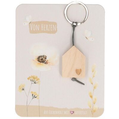 Butzon & Bercker Holz-Schlüsselanhänger - Von Herzen Butzon & Bercker Holz-Schlüsselanhänger - Von Herzen