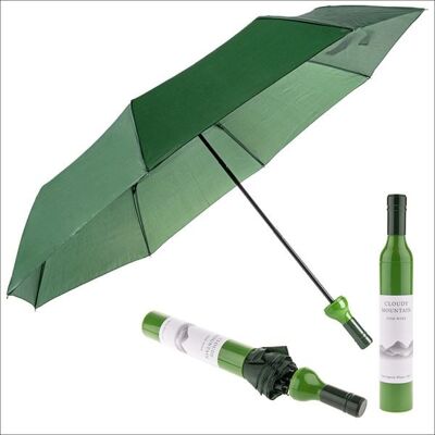 Schwäbische Albumfabrik Taschen-Regenschirm, Design Weissweinflasche, Länge ca. 90 cm Schwäbische Albumfabrik Taschen-Regenschirm, Design Weissweinflasche, Länge ca. 90 cm